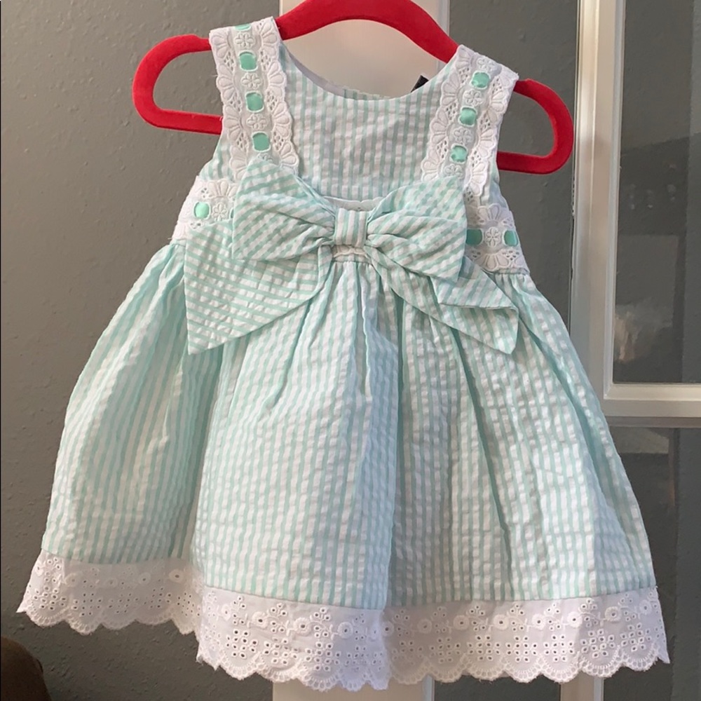Seersucker Dress